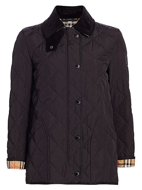 burberry cotswold boxy quilted jacket|burberry cashmere cape jacket.